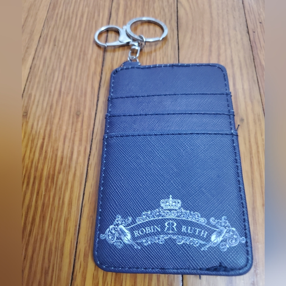 Robin Ruth Navy Cardholder Keychain - Picture 1 of 6